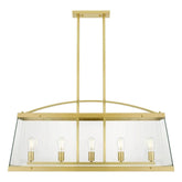 Telbix Lighting Indoor Pendants Colair Pendant Light 5Lt Lights-For-You C COLAIR PE5-BRS 9329501062012